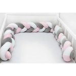 Scamp mantinel cop 180 Bílo šedá růžová – Zboží Mobilmania