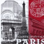 Ubrousek 33x33 cm PAŘÍŽ – Zboží Mobilmania