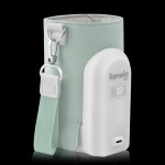 Lionelo Mobilní ohřívač lahví Thermup Go Evo Green Sage – Zbozi.Blesk.cz