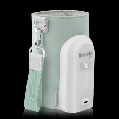 Lionelo Mobilní ohřívač lahví Thermup Go Evo Green Sage – Zbozi.Blesk.cz