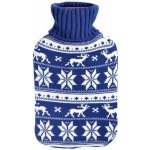 Toro láhev zahřívací červená / modrá norský vzor 2 l – Zboží Dáma