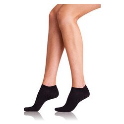 Bellinda dámské krátké ponožky 2 páry COTTON IN-SHOE SOCKS 2x černá