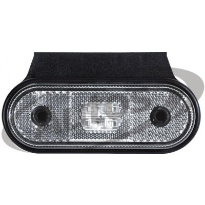 Svítilna poziční ft20b+k/24v/120x46 led bílá s držákem 0079038_A, , , – Hledejceny.cz