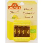 Lecker´s Citrónový olej 100% 4 x 2 ml bio – Zboží Dáma