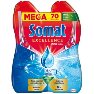 Somat Excellence Duo pro hygienickou čistotu 70 dávek 1,26 l