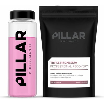 Pillar Performance Vitamíny a minerály Triple Magnesium Professional Recovery Powder Berry 200 g – Hledejceny.cz