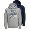 Pánská mikina s potiskem Jack and Jones Navy 1029348