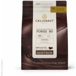 Barry Callebaut Callebaut čokoláda POWER 80 hořká 80% 2500 g – Zboží Mobilmania