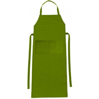 Workwear Verona Dlouhá pracovní zástěra s laclem 01146-01 Leaf – Hledejceny.cz
