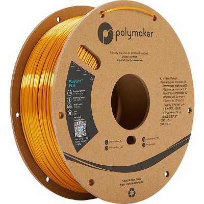 Polymaker PolyLite SILK PLA Gold 1.75mm 1kg – Zboží Živě