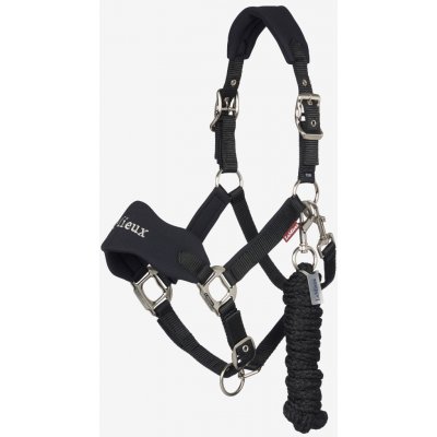 Ohlávka s vodítkem LEMIEUX Breakaway Vogue black – Sleviste.cz