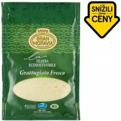 Gran Moravia Extra tvrdý přírodní dlouhozrající strouhaný sýr 100 g