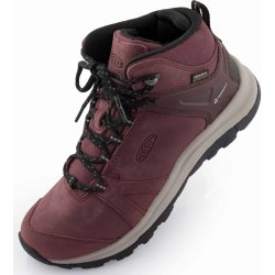 Keen Terradora Ii Leather Mid Wp W kombinovaná wine/black