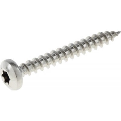 Vrut univerzální 6,0x80 TX, půlkulatá hlava, zinek bílý, 100ks – Sleviste.cz