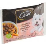 Cesar Selection v omáčce 4 x 100 g – Zbozi.Blesk.cz