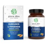 Green idea Kurkumin s piperinem bylinný extrakt 60 tablet – Hledejceny.cz