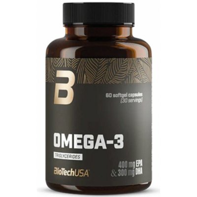 BioTech Omega-3 Triglycerides 60 kapslí – Hledejceny.cz