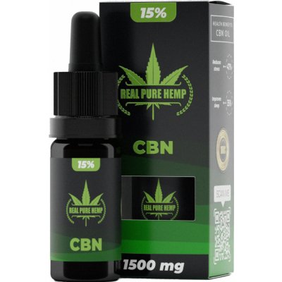 Real Pure Hemp CBN OLEJ 15%, 10 ml
