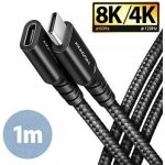 Axagon BUCM32-CF10AB prodlužovací USB-C (M) USB-C (F), 1m – Sleviste.cz