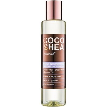 Bath & Body Works Cocoshea Coconut tělový olej pro ženy 186 ml