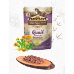 Carnilove Cat Pouch Quail & Dandelion sterilized 85 g – Zbozi.Blesk.cz