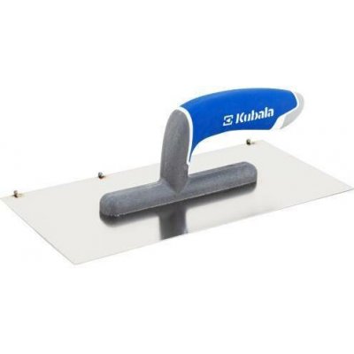 Hladítko nerez hladké, 130 x 270 mm, pro nanášení bitumenové hydroizolace, MASTER LINE, KUBALA – Sleviste.cz