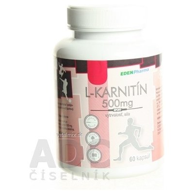 EdenPharma L-KARNITIN 500 mg 60 kapslí