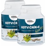 Adiel Kotvičník zemní Forte s vitamínem E 2 x 90 kapslí – Hledejceny.cz