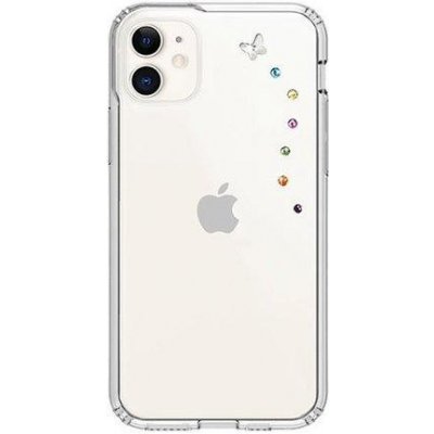 Pouzdro Swarovski Papillon Clear iPhone 11 - Cotton Candy