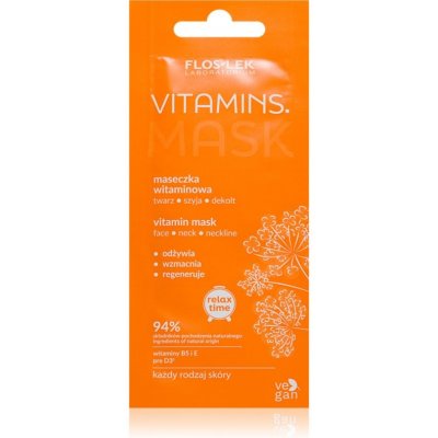 FlosLek Laboratorium Vitamins vitamínová pleťová maska 6 ml