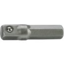 Extol adaptér 1/4'' na bit hex Fortum