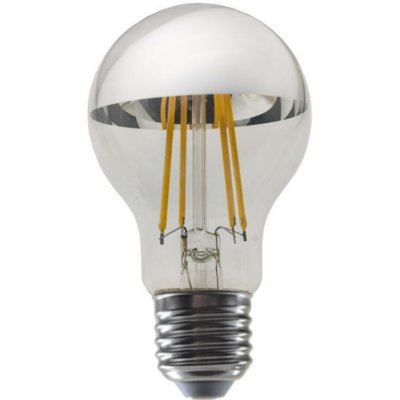 ACA Lighting LED FILAMENT E27 DIM A60 stříbrná 8W 2700K 230V 900lm RA80