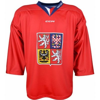 CCM Fandres replica Dres české hokejové reprezentace 2024/2025 červený dětský – Zboží Mobilmania