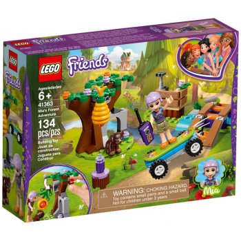 LEGO® Friends 41363 Mia a dobrodružství v lese