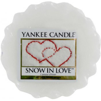Yankee Candle snow in love vonný vosk do aroma lampy 22 g