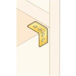 DOMAX Úhelník úzký KW 1, 25 x 25 x 17, zinek – HobbyKompas.cz