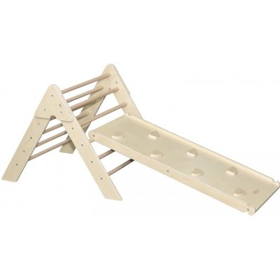 Tryco Dřevěná prolézačka se skluzavkou – Sleviste.cz