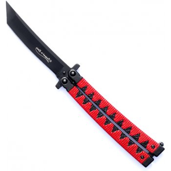 Chladné zbraně Red Tanto Balisong