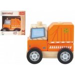 Trefl Popelářský vůz dřevěná hračka skládací 11cm – Zboží Dáma