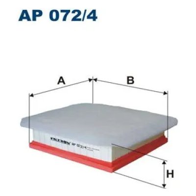 FILTRON Vzduchový filtr AP 072/4 – Hledejceny.cz