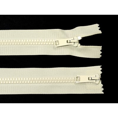 KOH-I-NOOR Kostěný zip no.5 rozepínací dvoucestný 60cm ivory smetanový – Hledejceny.cz
