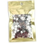 Konfety hvězdy stříbrné 16 g – Zboží Mobilmania