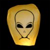 Lampion přání UFO Žlutá