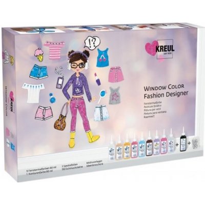 Sada barev na sklo KREUL Fashion Designer – Hledejceny.cz