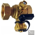 Regulus Kulový kohout s vypouštěcím ventilem 17414 – Hledejceny.cz