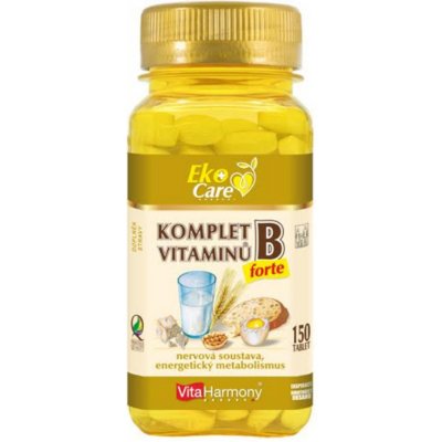 Vita Harmony VE Komplet vitamínů B forte 150 tablet – Zboží Mobilmania