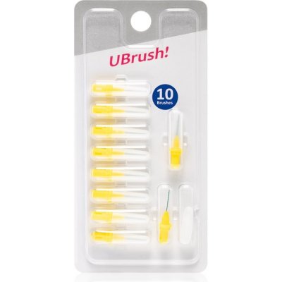 UBrush! Mezizubní kartáček 0,6 mm 10 ks – Zbozi.Blesk.cz