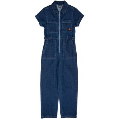 Santa Cruz overal Line Up Utility Jumpsuit Classic Blue Denim – Zboží Mobilmania