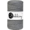 Šňůra a provázek Bobbiny 3ply MACRAMÉ REGULAR stone-grey