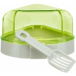 Trixie 38595ID WC pro hlodavce rohové kryté 14 x 8 x 11 cm – Zboží Mobilmania